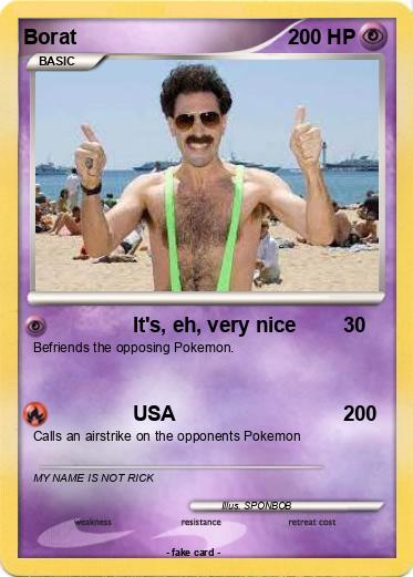 Pokemon Borat