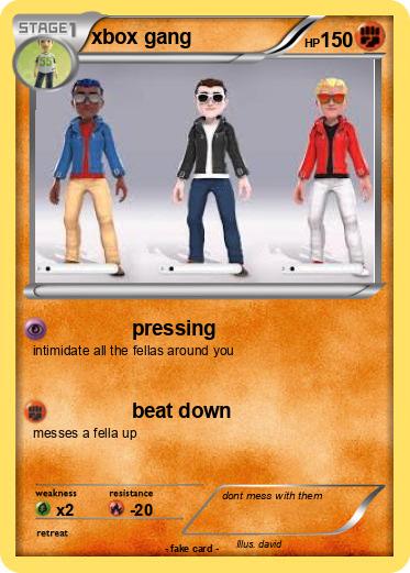 Pokemon xbox gang