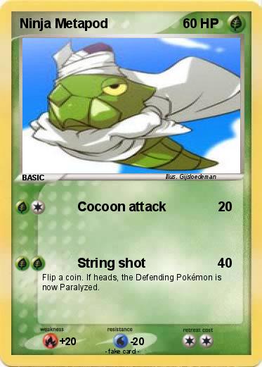 Pokemon Ninja Metapod
