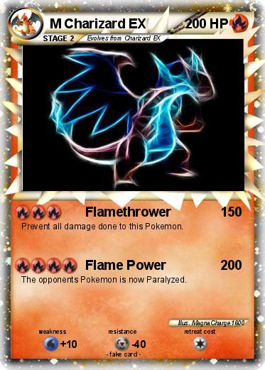 Pokemon M Charizard EX