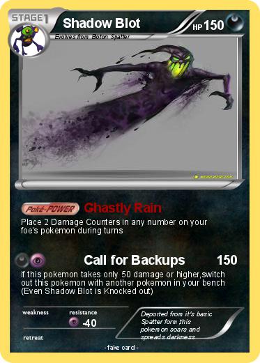 Pokemon Shadow Blot