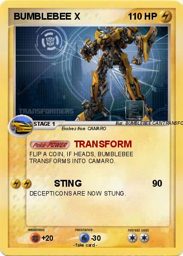 Pokemon BUMBLEBEE X