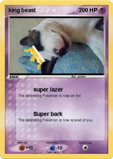 Pokemon king beast