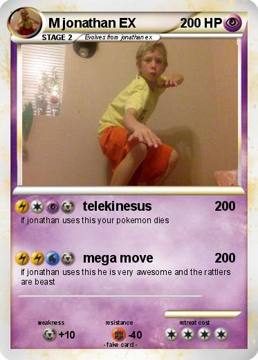 Pokemon M jonathan EX