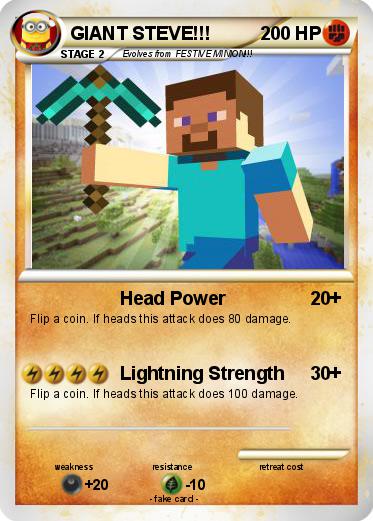 Pokemon GIANT STEVE!!!