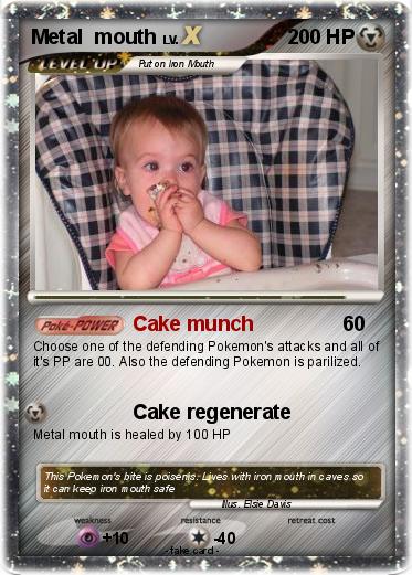 Pokemon Metal  mouth