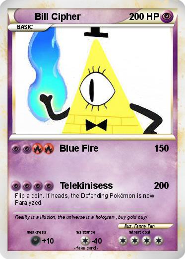 Pokemon Bill Cipher