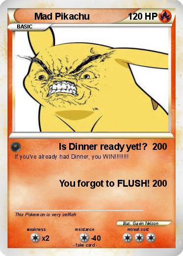 Pokemon Mad Pikachu
