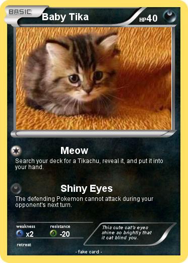 Pokemon Baby Tika