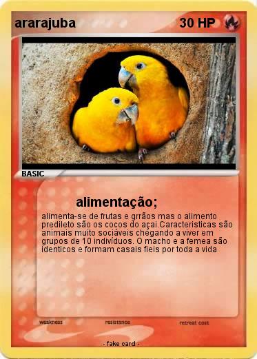 Pokemon ararajuba
