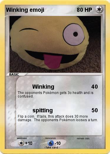 Pokemon Winking emoji
