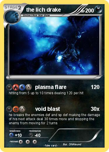 Pokemon the lich drake