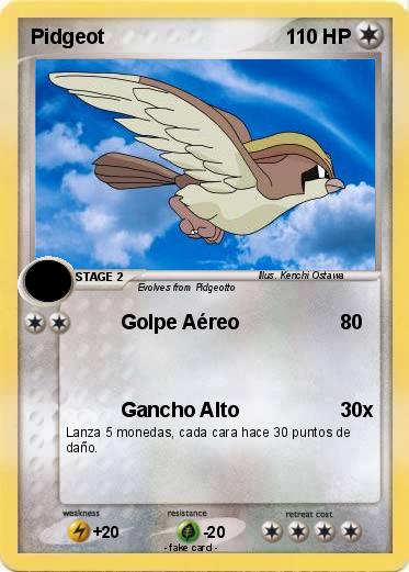 Pokemon Pidgeot