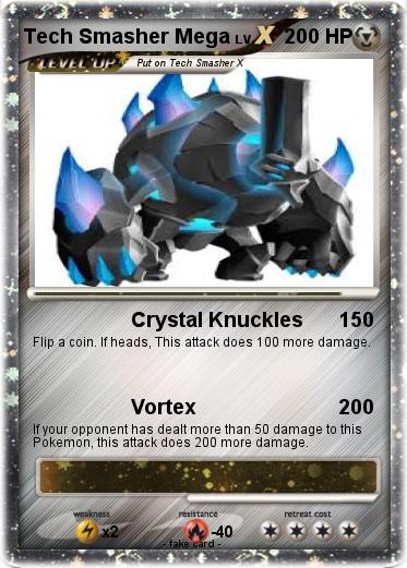 Pokemon Tech Smasher Mega