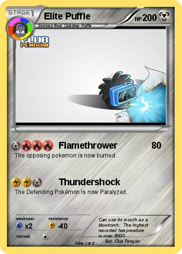 Pokemon Elite Puffle