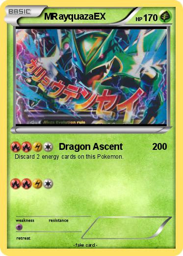 Pokemon MRayquazaEX