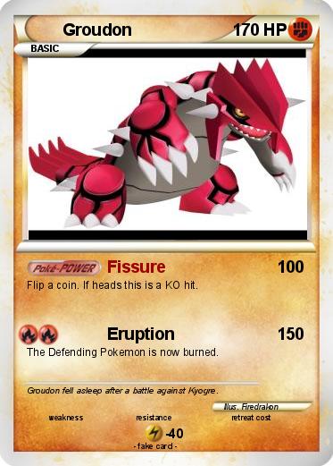 Pokemon Groudon