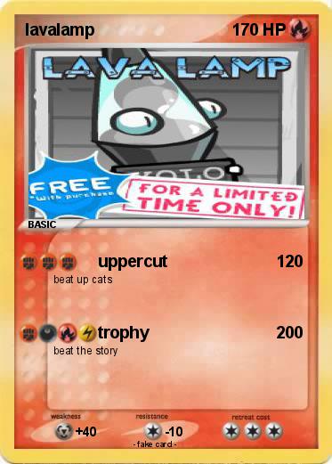 Pokemon lavalamp