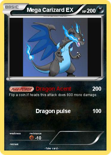 Pokemon Mega Carizard EX
