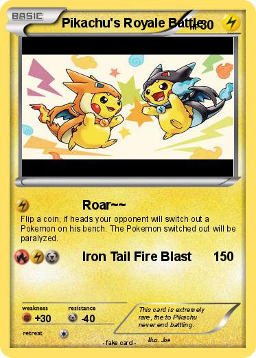 Pokemon Pikachu's Royale Battle