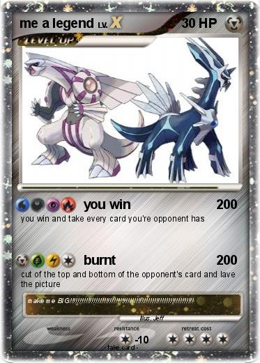 Pokemon me a legend