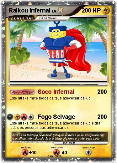 Pokemon Raikou Infernal