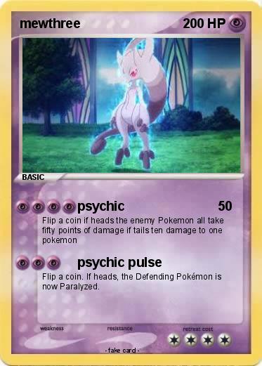 Pokemon mewthree