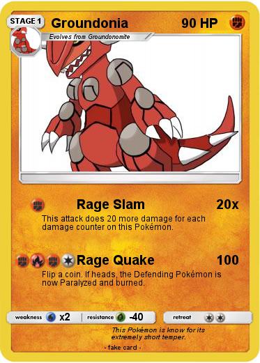 Pokemon Groundonia