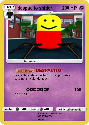 Pokemon despacito spider
