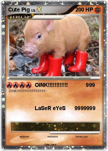 Pokemon Cute Pig