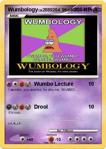 Pokemon Wumbology
