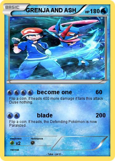 Pokemon GRENJA AND ASH