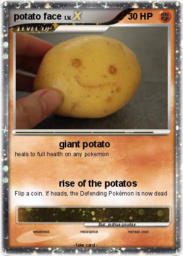 Pokemon potato face