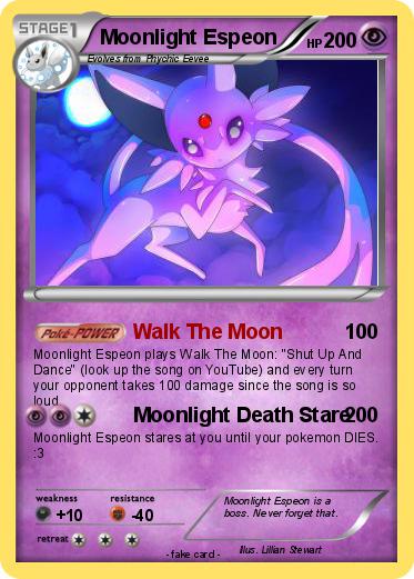 Pokemon Moonlight Espeon