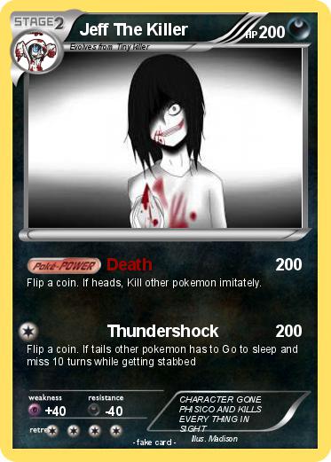 Pokemon Jeff The Killer