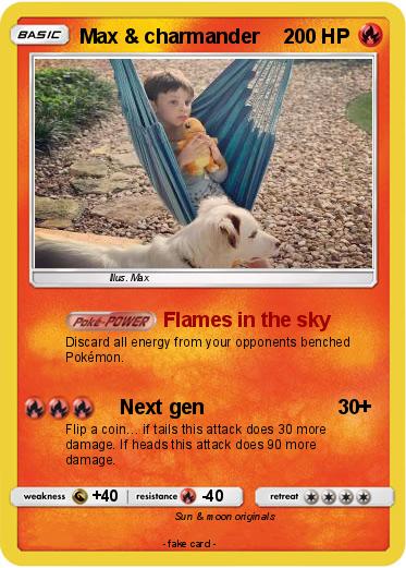 Pokemon Max & charmander