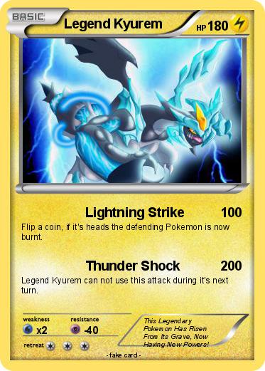 Pokemon Legend Kyurem Pokemon Legend Kyurem