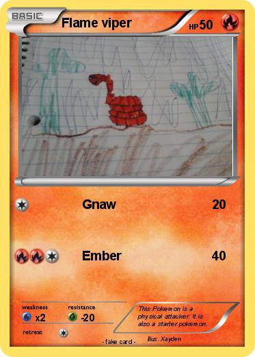 Pokemon Flame viper