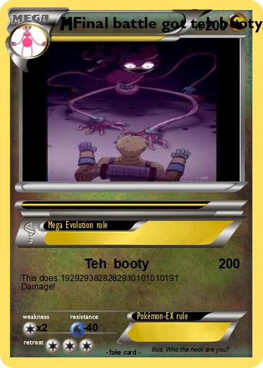 Pokemon Final battle got teh booty