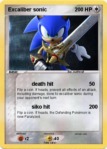 Pokemon Excaliber sonic