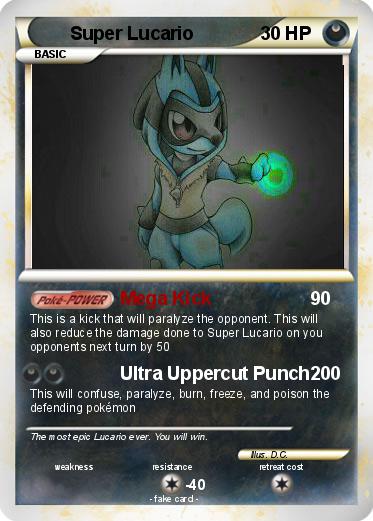 Pokemon Super Lucario