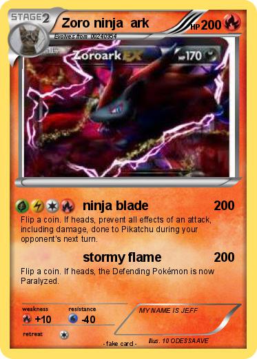 Pokemon Zoro ninja  ark