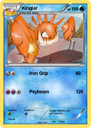 Pokemon Kingler