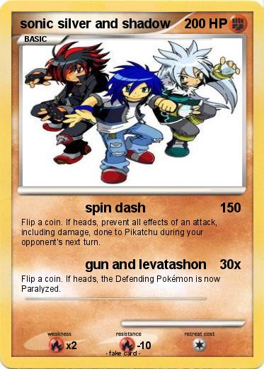 Pokemon sonic silver and shadow