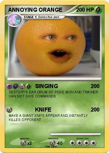 Pokemon ANNOYING ORANGE
