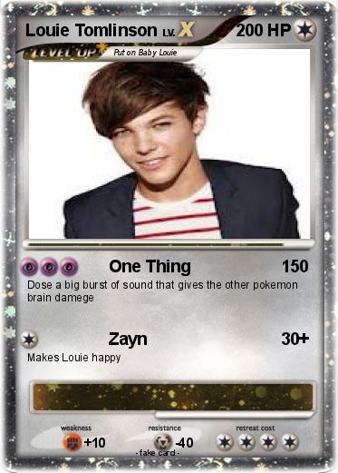 Pokemon Louie Tomlinson