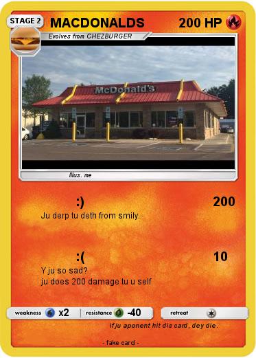 Pokemon MACDONALDS