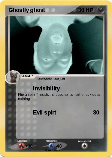 Pokemon Ghostly ghost