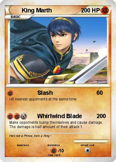 Pokemon King Marth