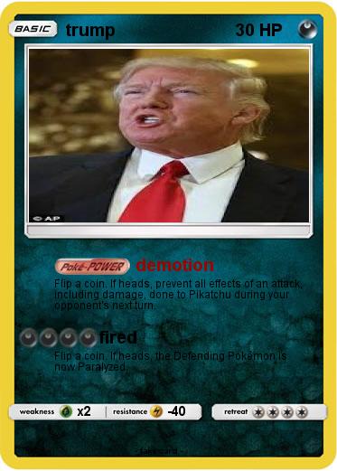 Pokemon trump